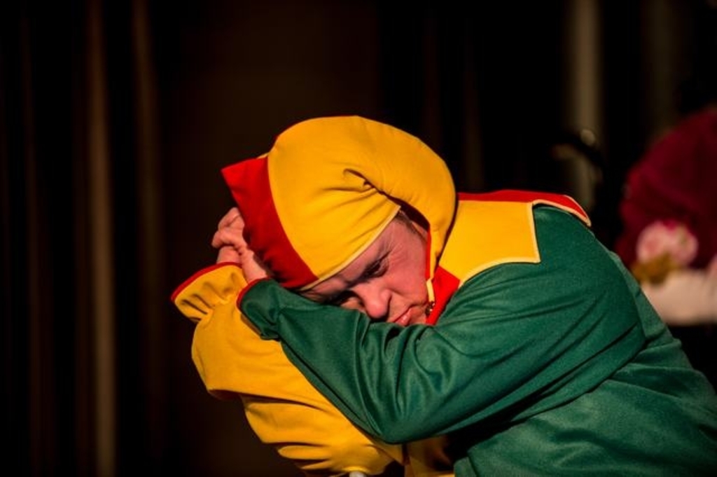 De acteurs van Muziektheater EXPO doen mee aan de Special Theater Road Show.