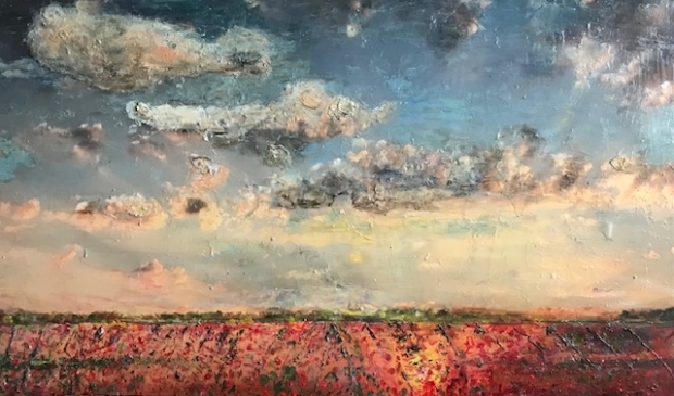 <p>Landschap door Kardia Meijer</p>