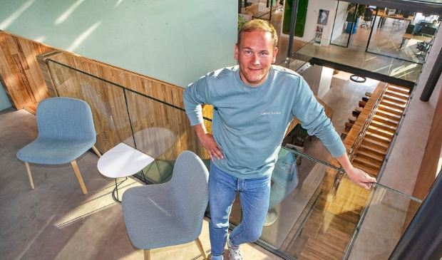 <p>Chris Obdam bij Betty Blocks in Alkmaar </p>