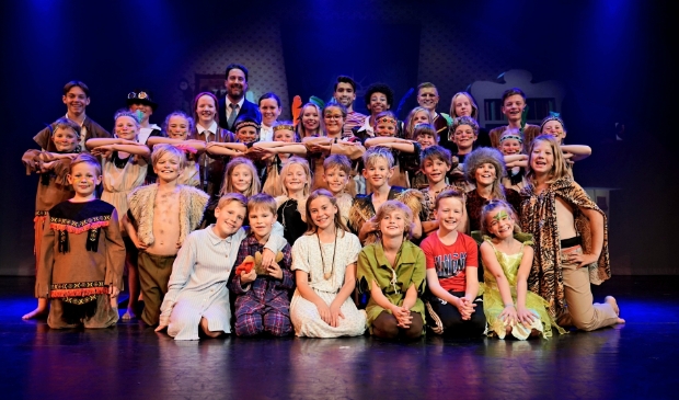 De cast van Peter Pan de Musical heeft een puike prestatie geleverd.