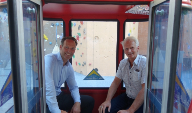 Michiel van Overbeek (l) en Cornelis de Geus