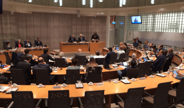 Gemeenteraad Schiedam.