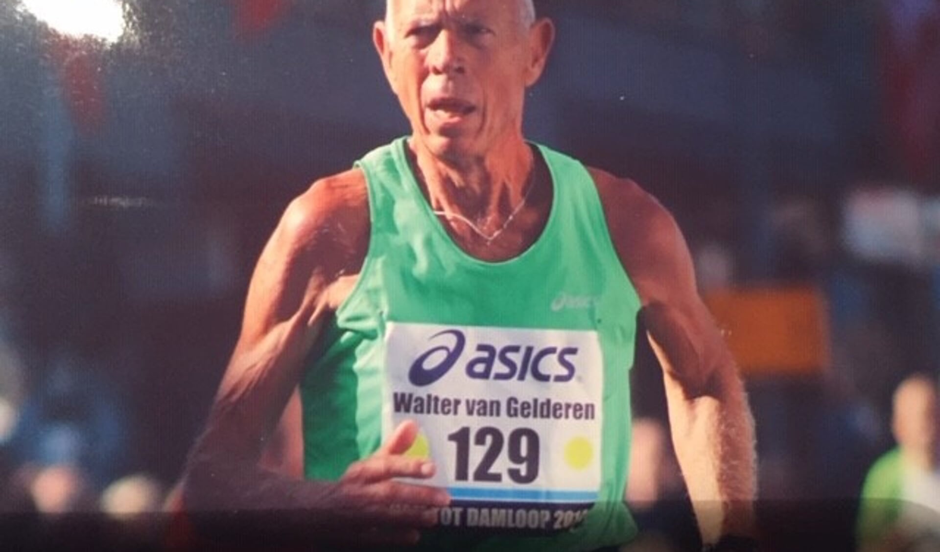 Walter van Gelderen houdt van hardlopen, maar wil geen wedstrijden meer doen.
