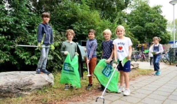 <p pstyle="ONDERSCHRIFT">De kinderen op De Duif doen al langer aan het opruimen van zwerfafval.</p>