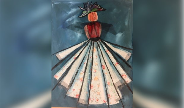 <p>Kunstwerk van en va nde cursisten.</p>
