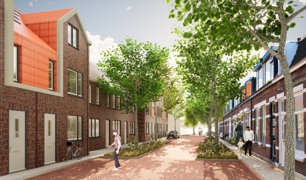 <p>Artist impression van de woningen uit de eerste fase.</p>