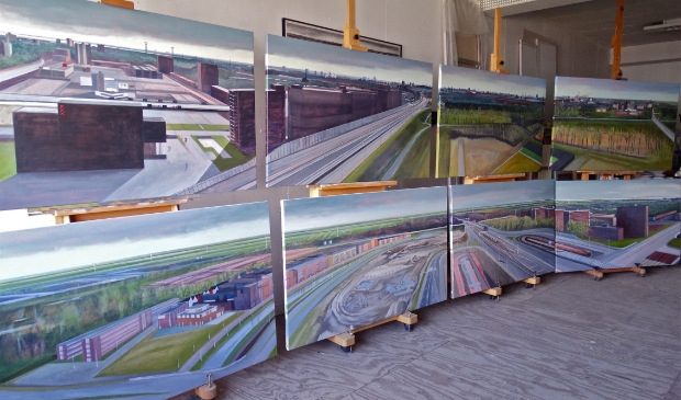 <p>Panorama Noordzicht in de Buiksloterkerk.</p>