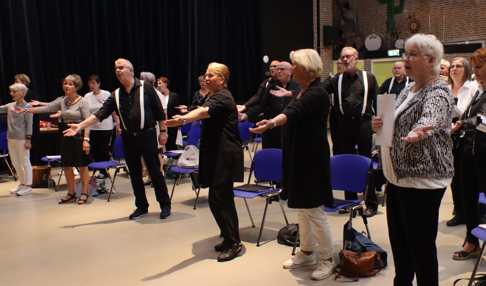 Meezingkoor Om te Hoorn verzorgt vanwege het twintigjarig bestaan een jubileumconcert.