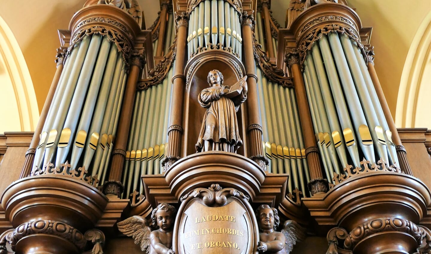 Het Ypma-orgel van de Sint Martinuskerk.