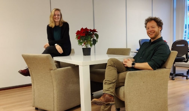 <p>Saskia Meijer (begeleider) en Paul Kreemers (projectleider en jeugdbehandelaar) </p>