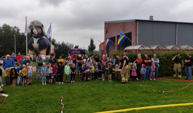 <p>Het was gezellig druk tijdens de brandweerspelletjes.</p>