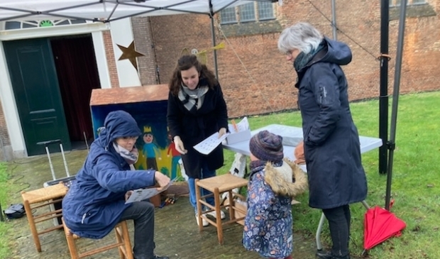 De spaarkaart werd ingeleverd bij een kerststal