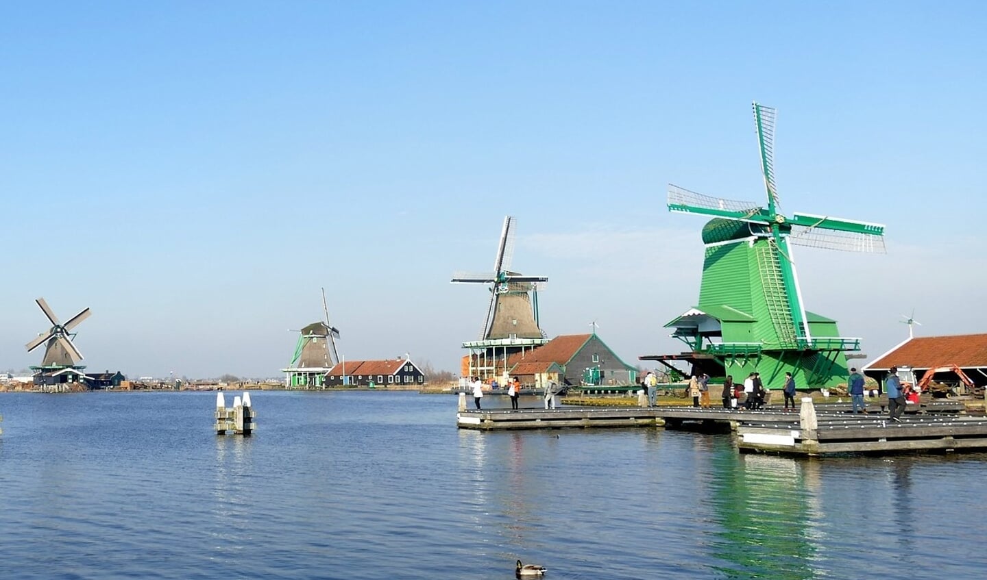 Tijdens een wandeling rond de Zaanse Schans inspiratie opdoen voor je nieuwe baan.