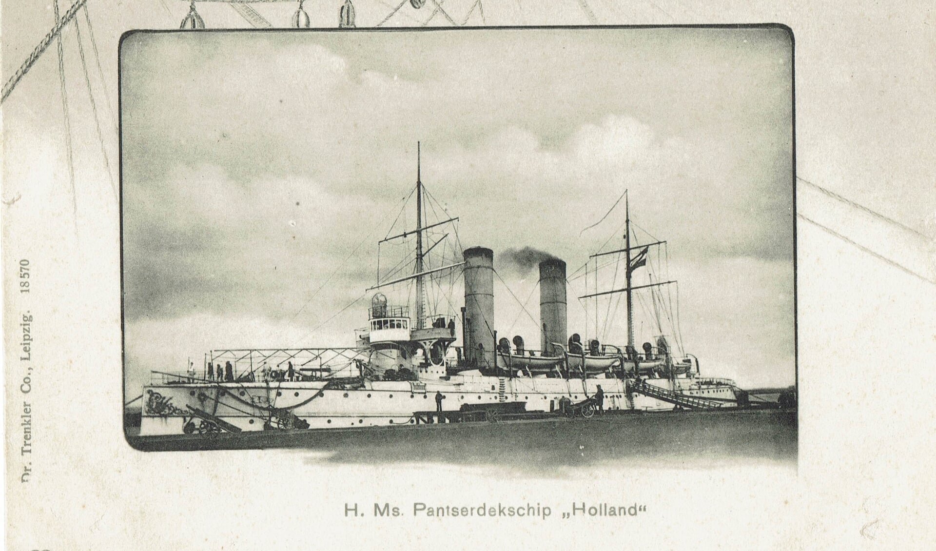 Hr. Ms. Pantserdekschip Holland. 