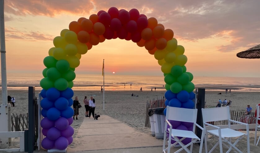 Pauline Thoomes zou een regenboogfeest, zoals hier in Zandvoort, ook graag zien aan de Zegerplas.