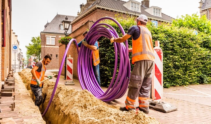 E-Fiber heeft wel een overeenkomst met de gemeenten Castricum en Uitgeest.
