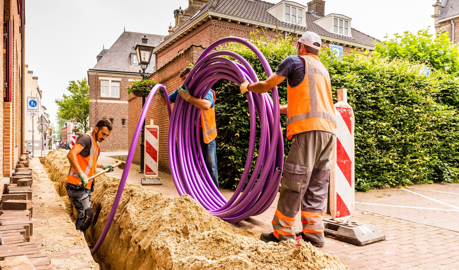 Start aanleg glasvezel in Castricum en Uitgeest in 2022/2023