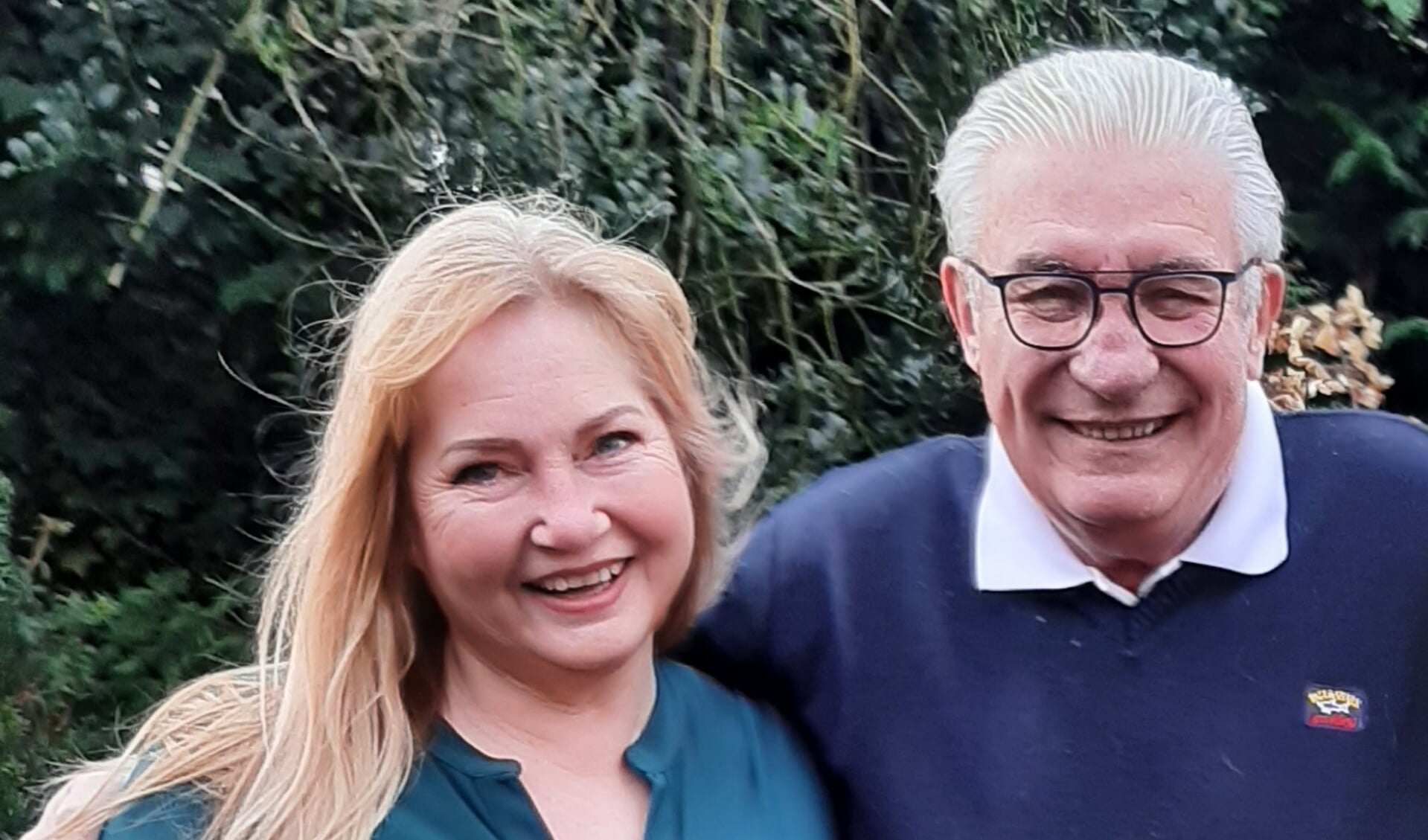 Frank Martini (74 jaar) en Yvette Schagen (55 jaar), 