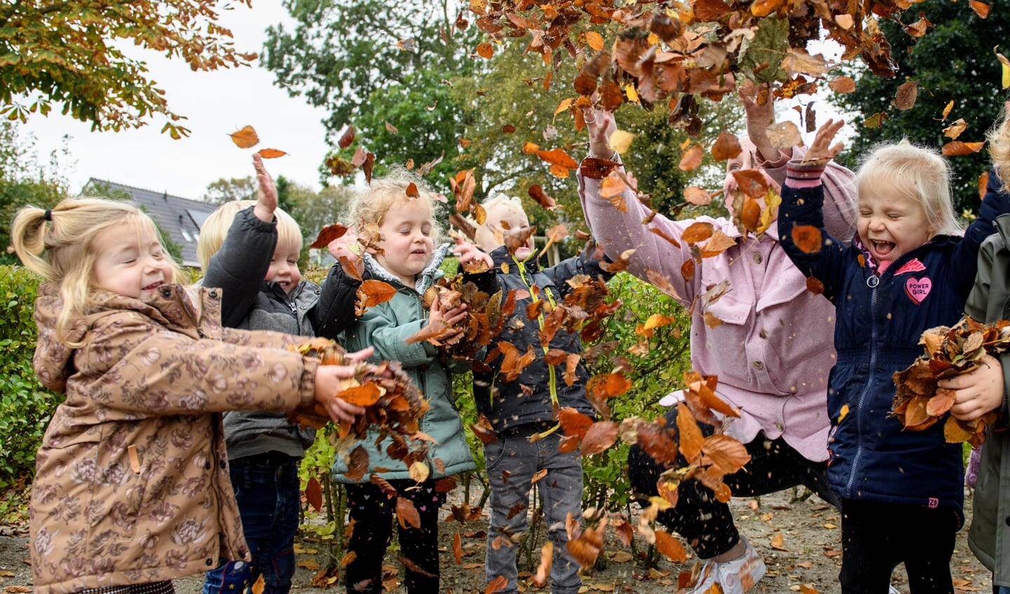 Bij kinderopvanglocatie Luna ligt de nadruk op buitenspelen.