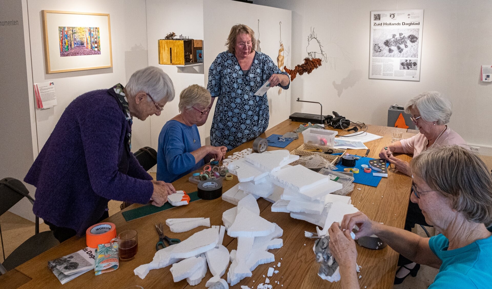 In Museum Maasluis worden deze maand allerlei workshops, lezingen en demonstraties verzorgd. 