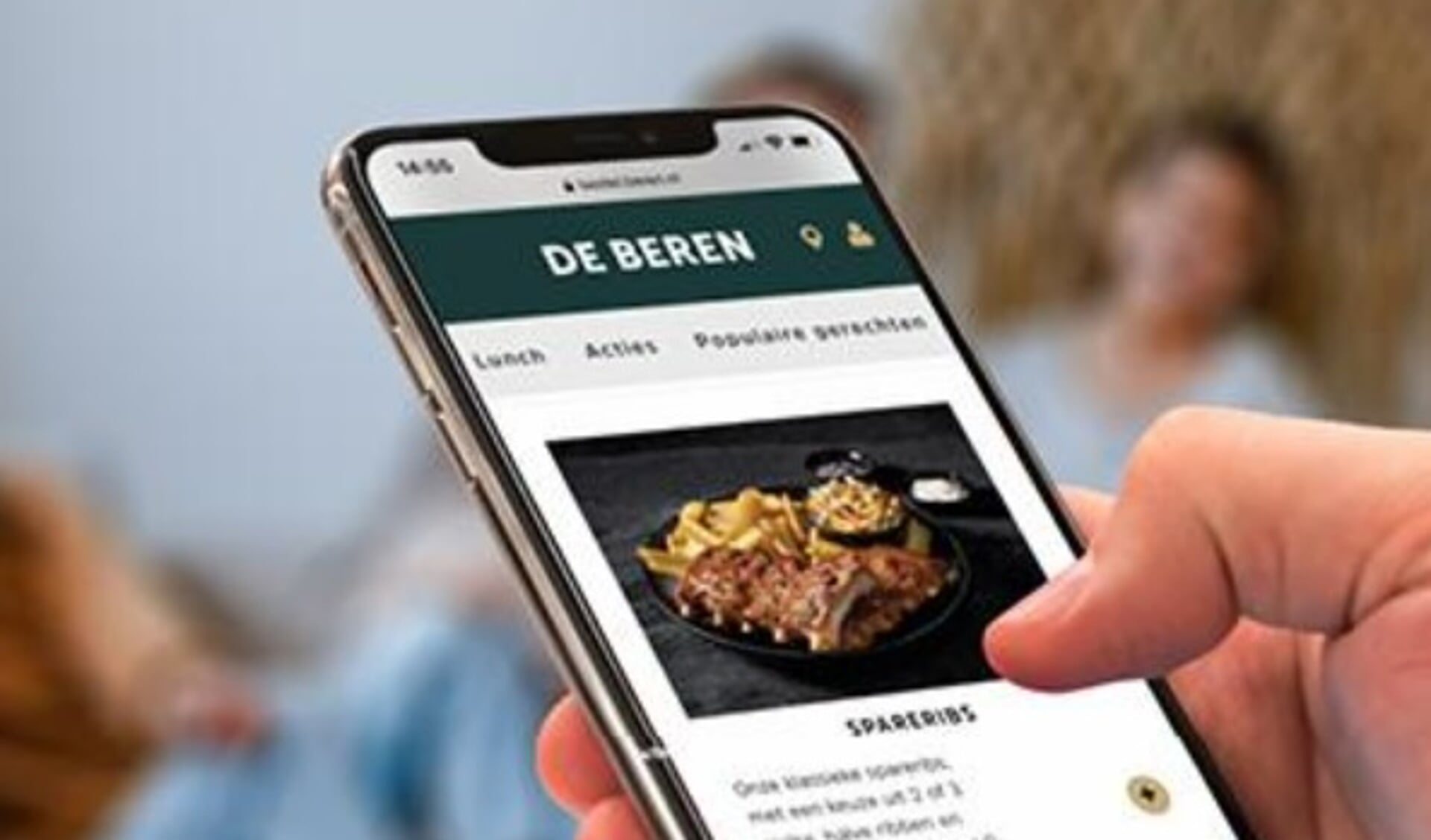 In Wateringen kan voortaan ook eten van restaurant De Beren in de Bogaard worden besteld.