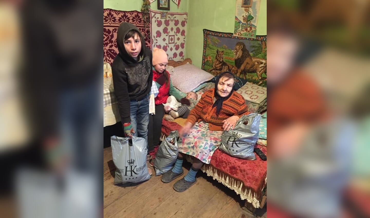 De armoede in delen van Roemenië is schrijnend. 