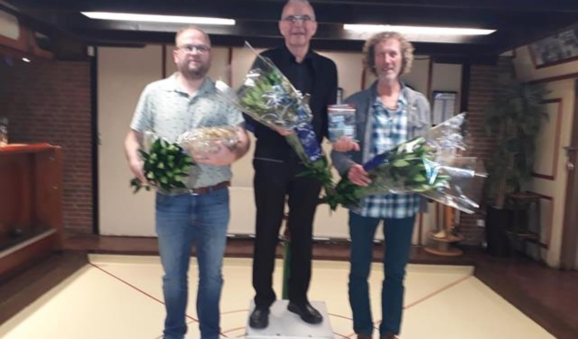 Niels Wissink, Dick Beers en Dirk Swart in de prijzen.