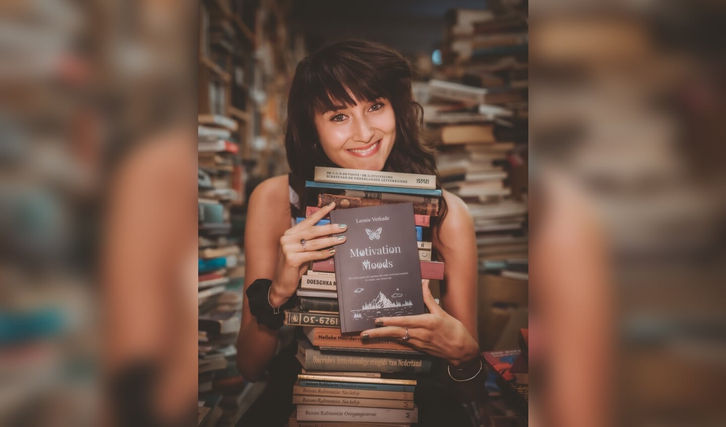 Leonie Verkade schreef een boek en bracht het zelf uit.