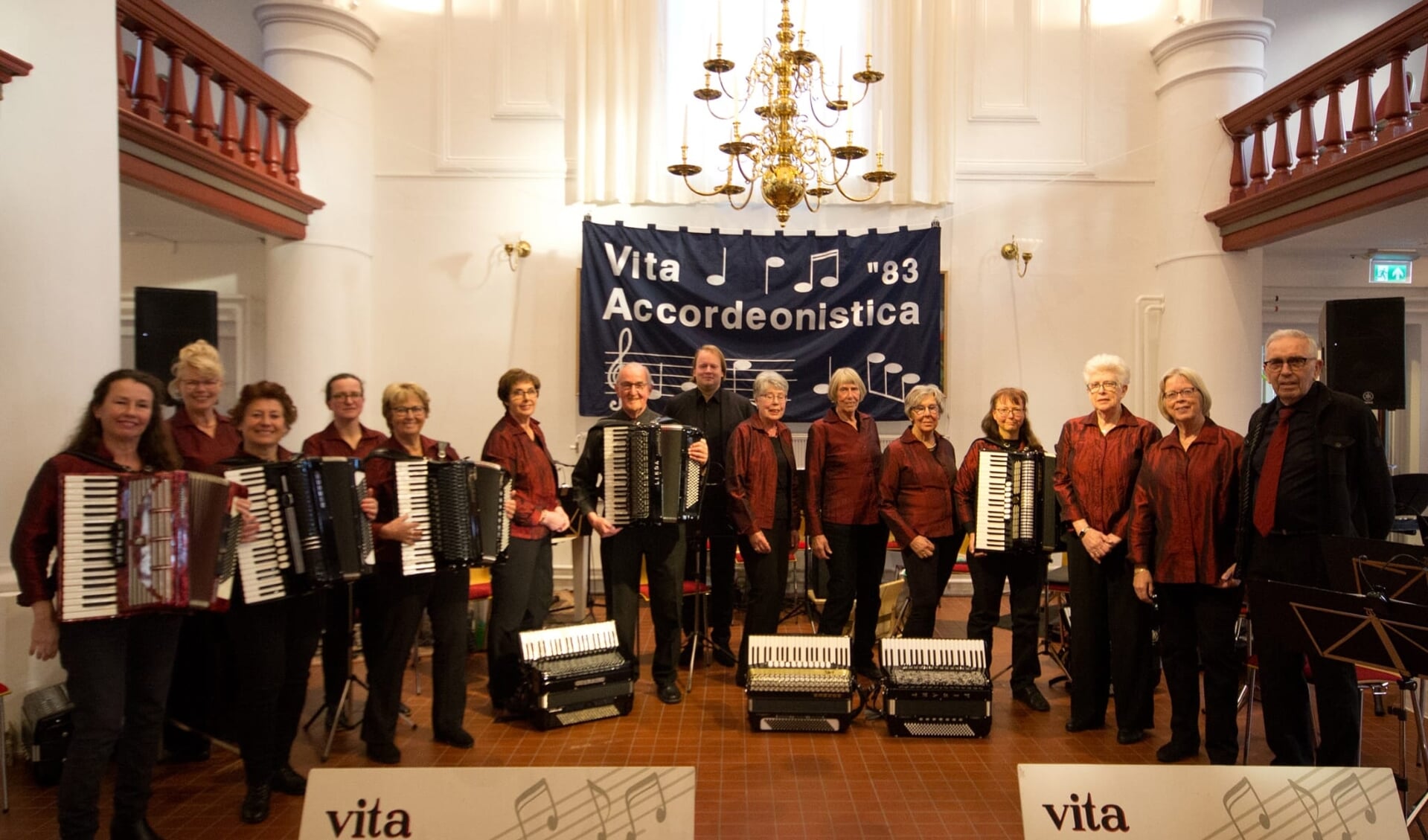 Vita Accordeonistica verzorgt een koffieconcert.