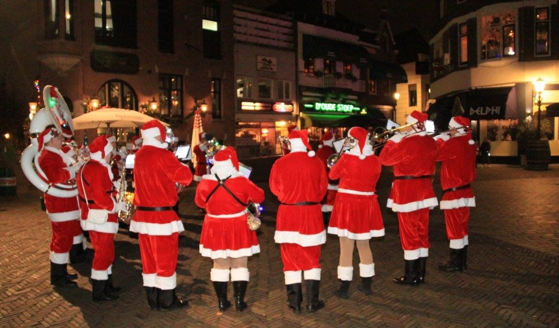 Kerst in Vlaardingen met de Haringkoppen.