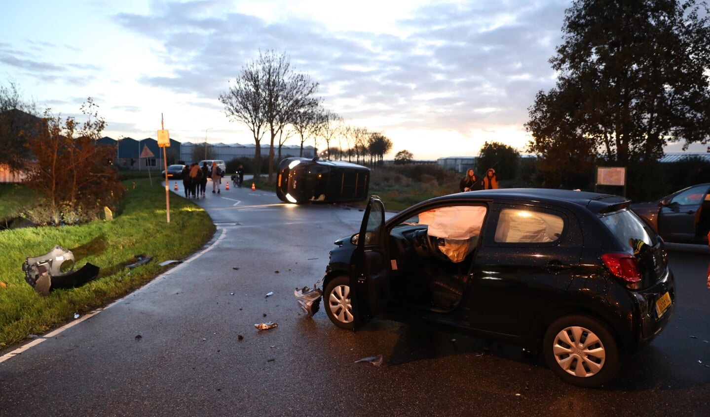 Meerdere gewonden bij ongeval in De Lier