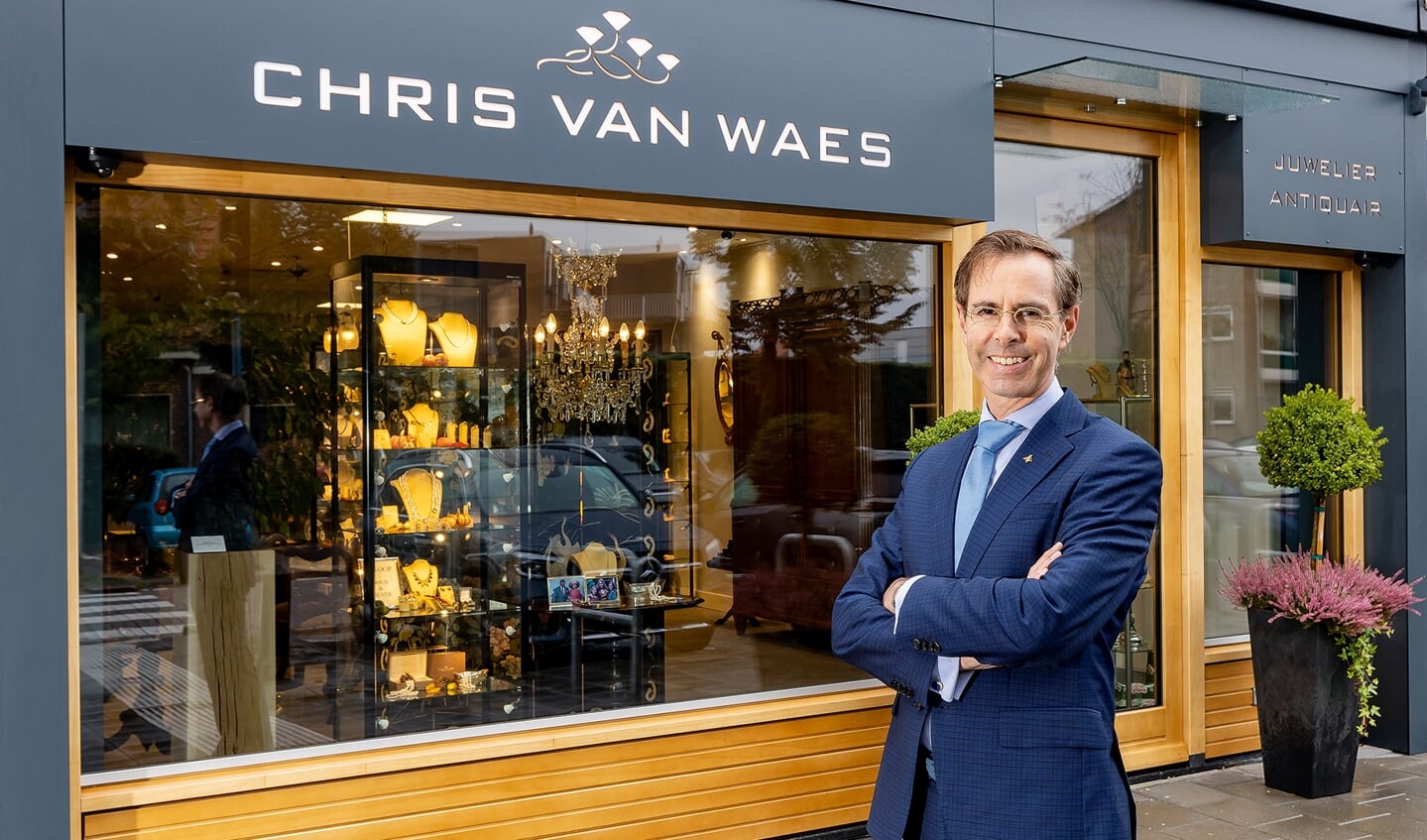 Chris van Waes heeft een mooie collectie en een grote klantenkring opgebouwd.