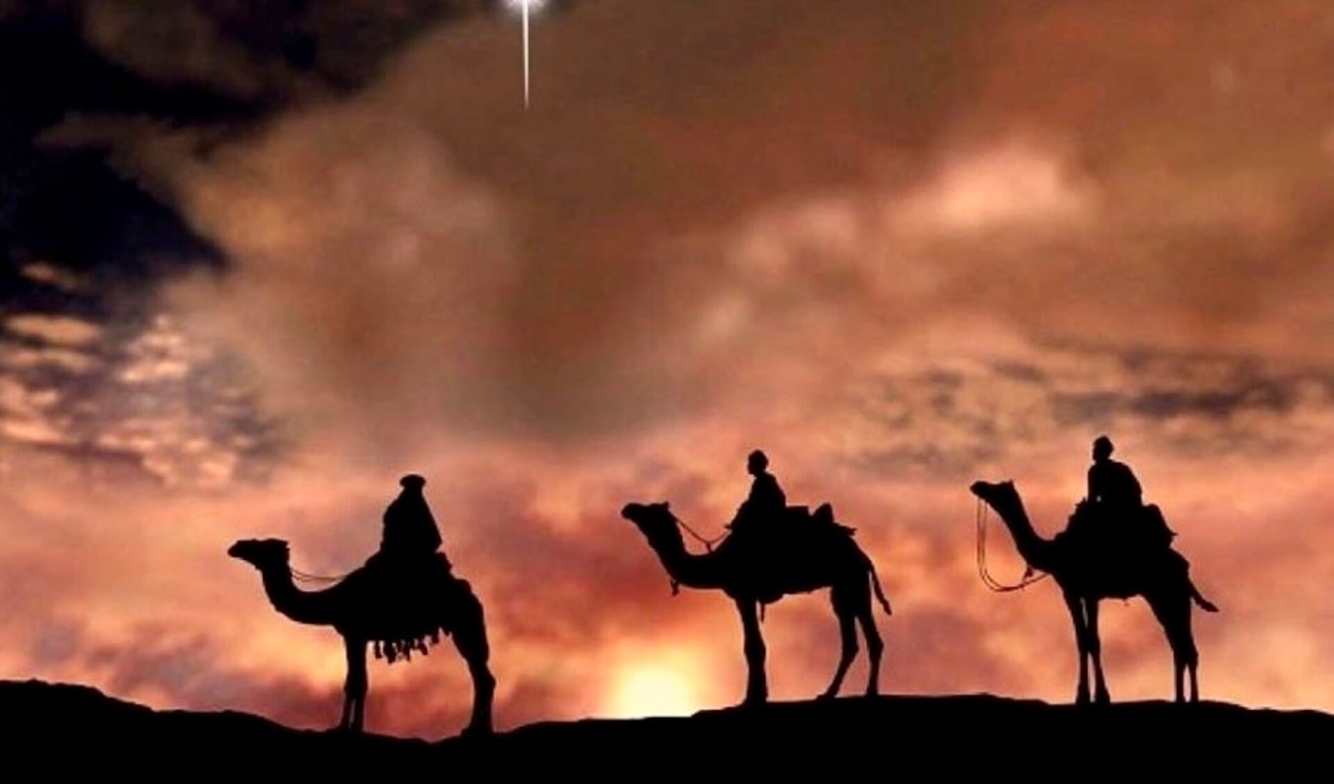 De ster van Bethlehem.