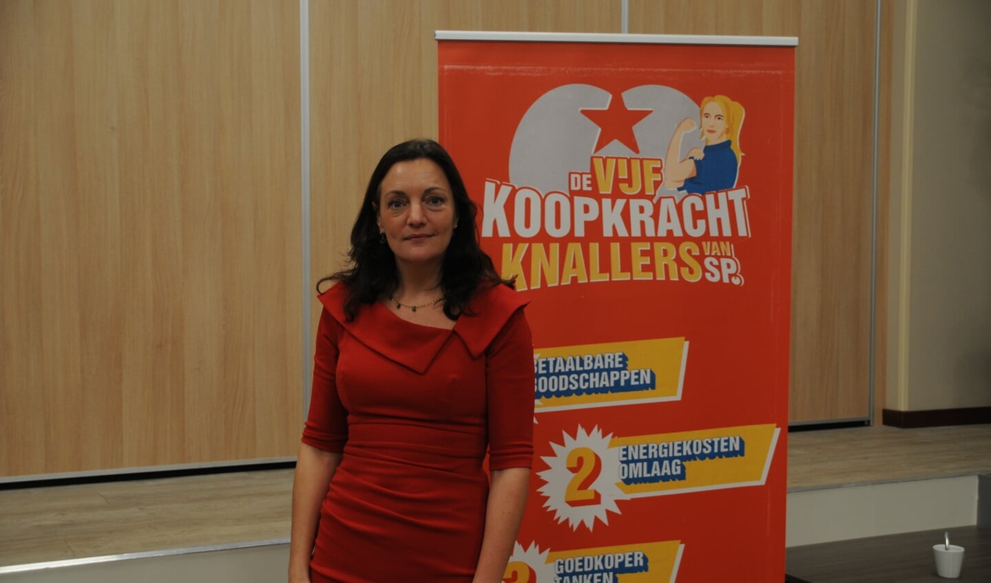 Kamerlid Sandra Beckerman vertelde over het noodplan van de SP.
