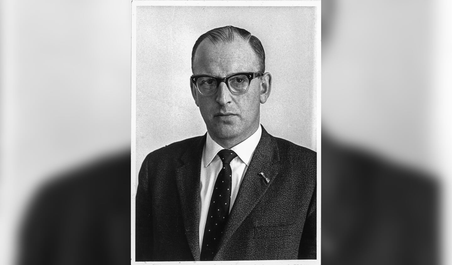 Henk Letschert is burgemeester van Medemblik van 1956 tot en met 1965.
