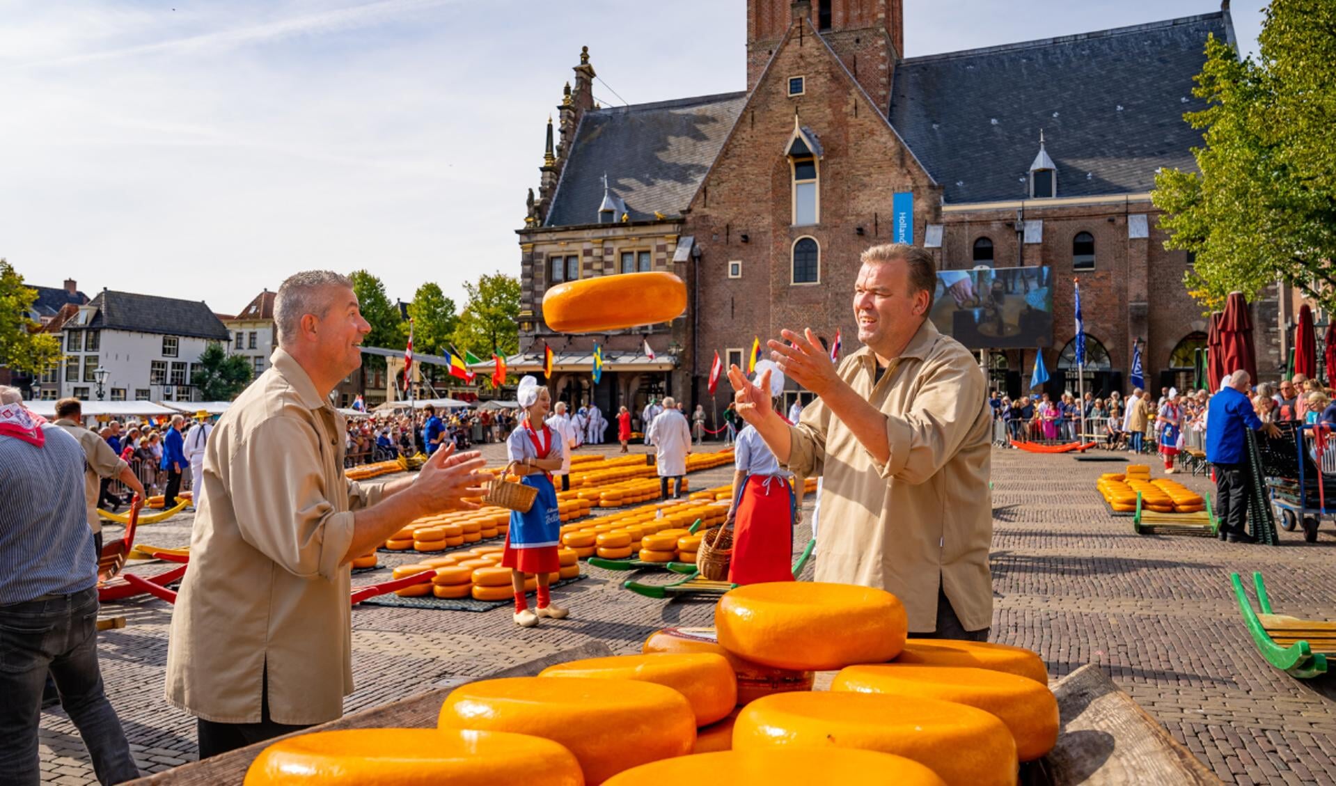 Kaasmarkt Alkmaar.
