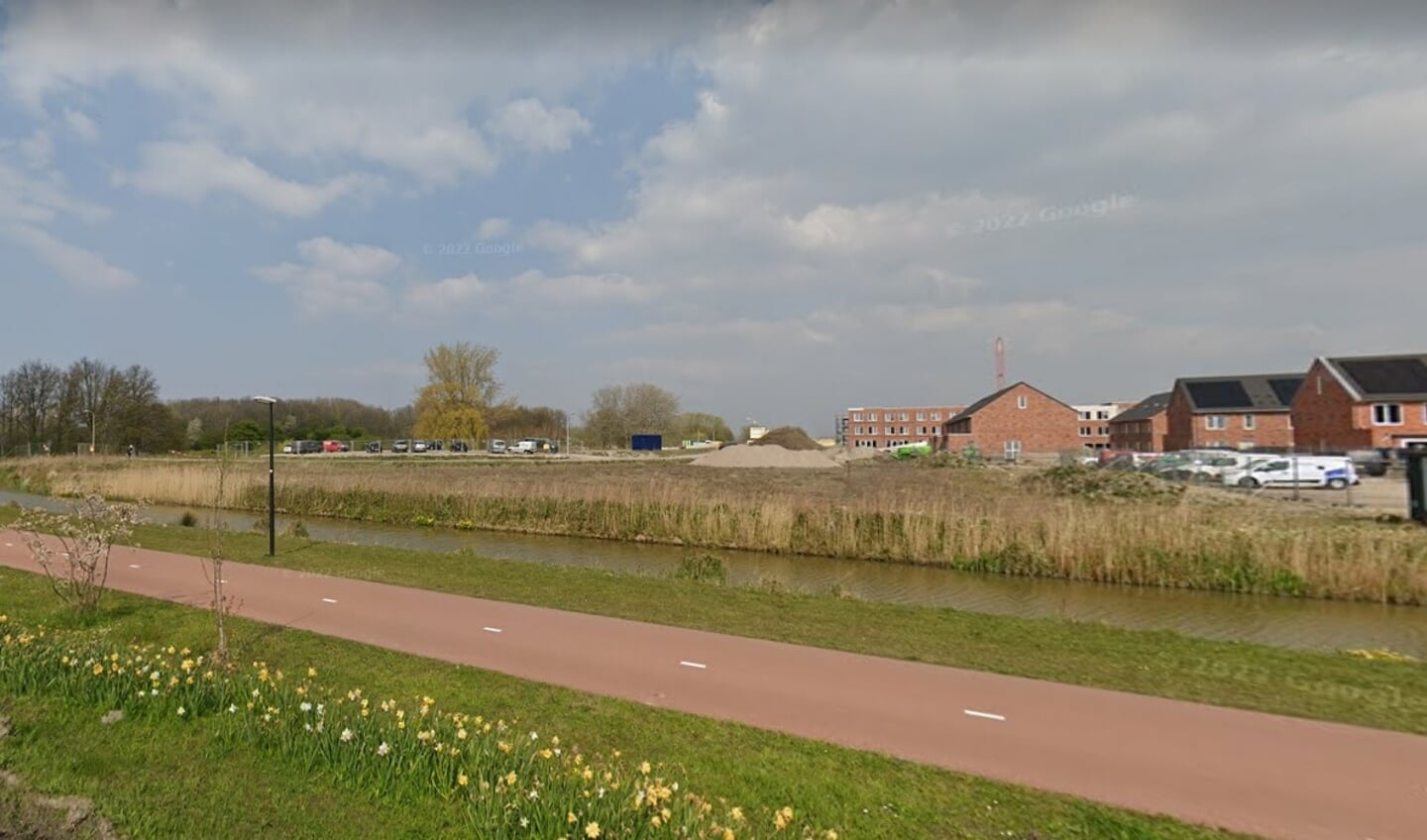 De locatie bij het Haantje langs de Prinses Beatrixlaan, vlakbij het Wilhelminapark waar de drie woontorens komen.