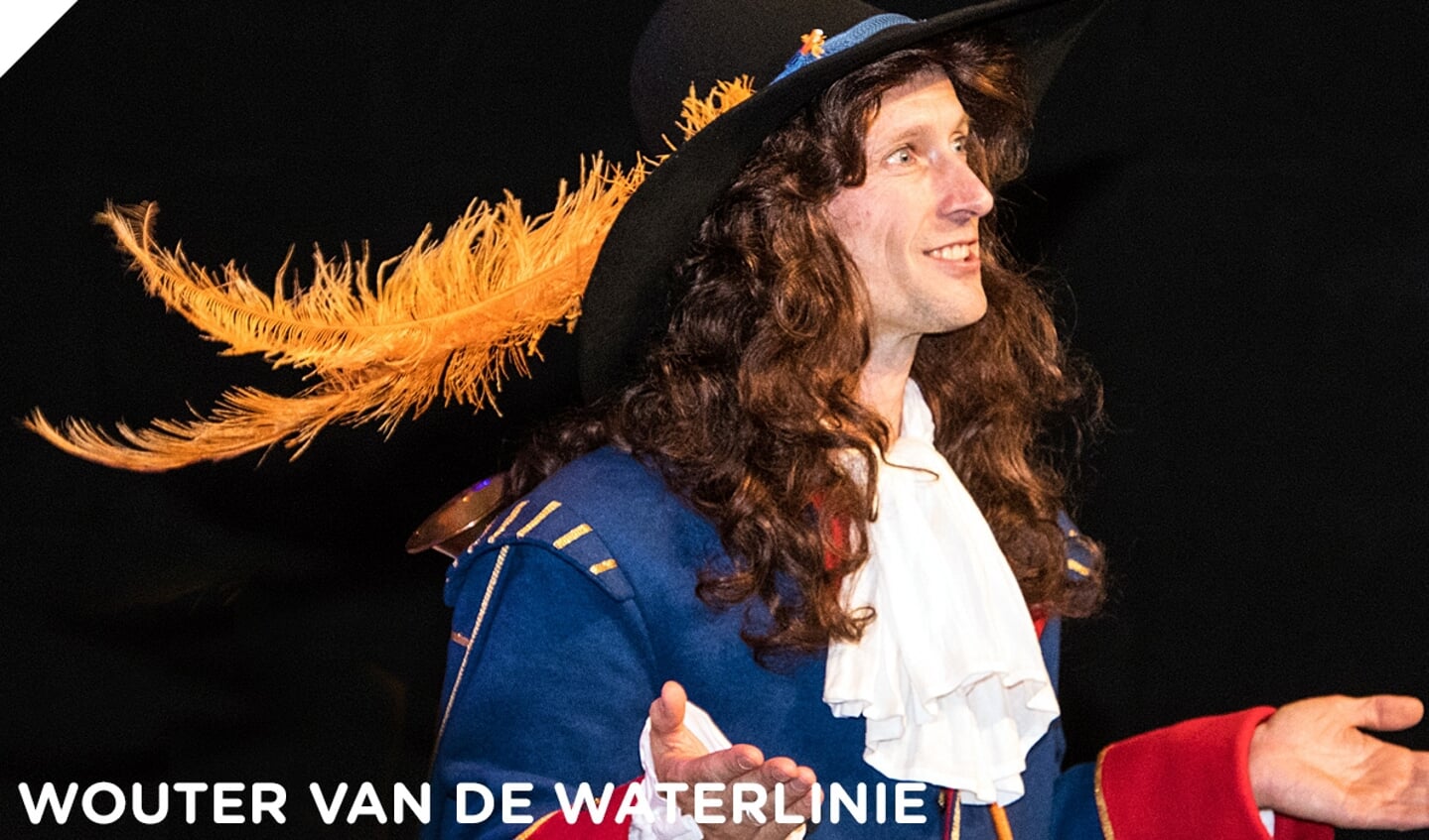 Wouter van de Waterlinie is de fictieve trompetter van prins Willem III.
