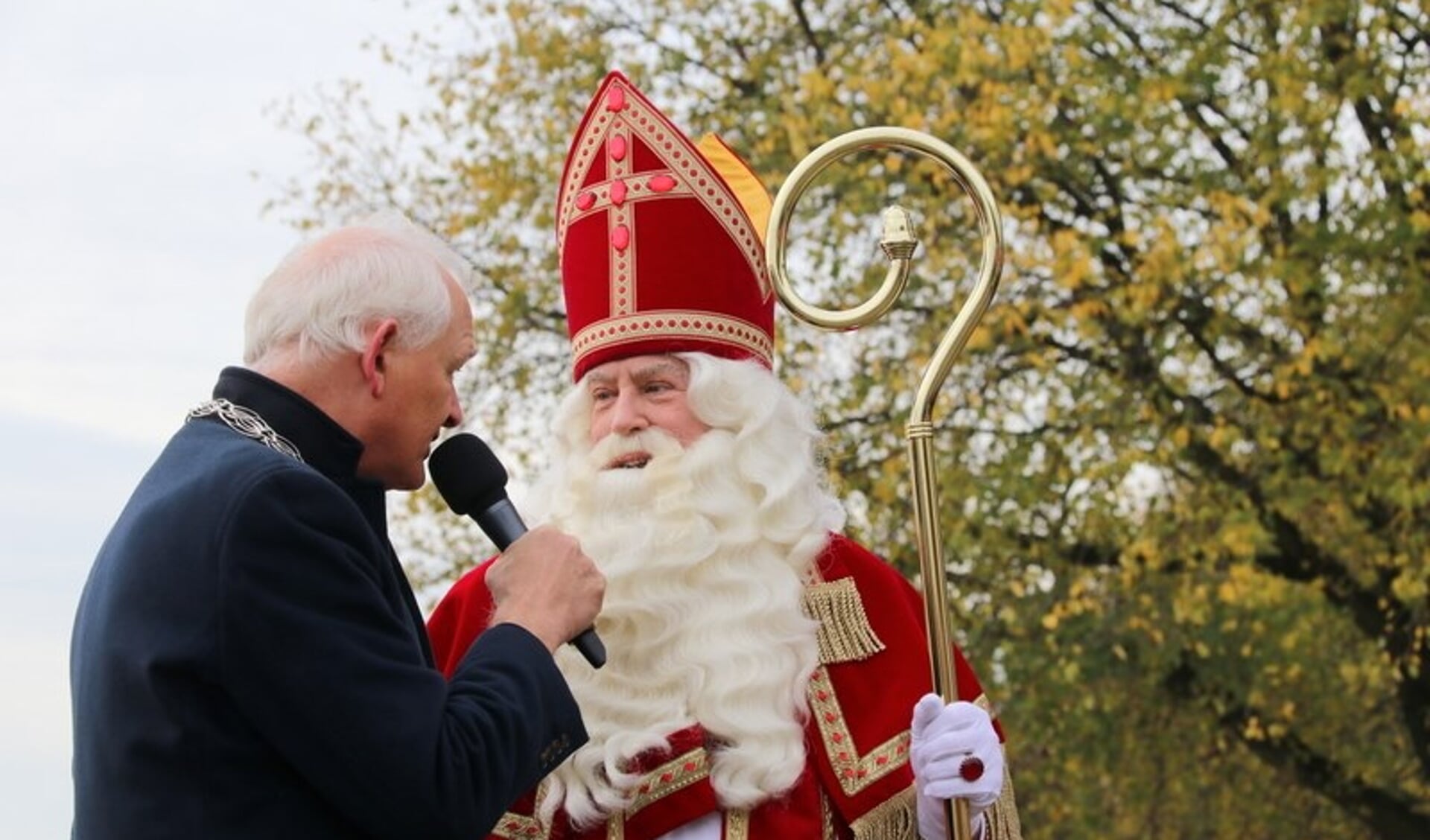 Aankomst Sinterklaas in Schiedam.