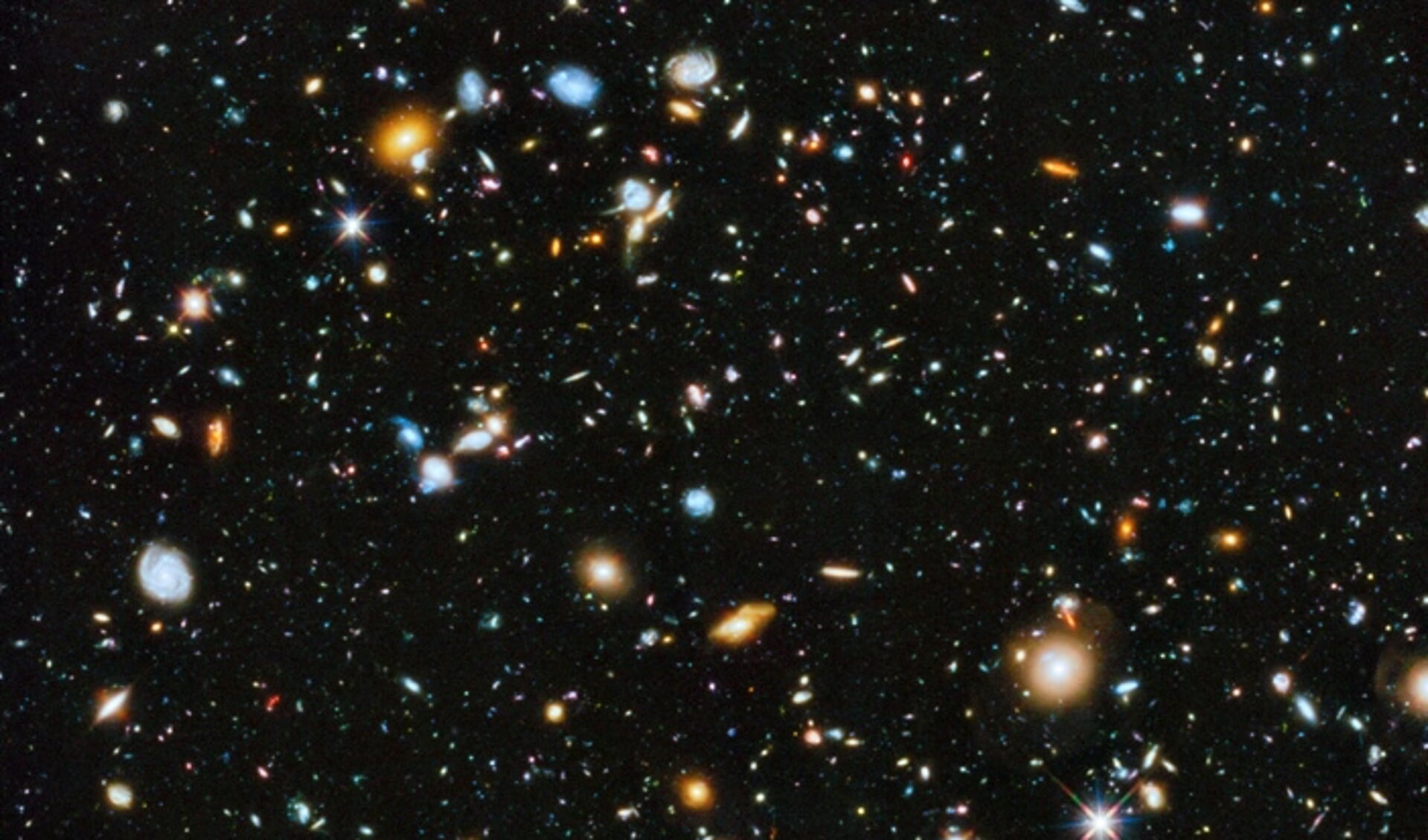 Hubble Ultra Deep Field opname.