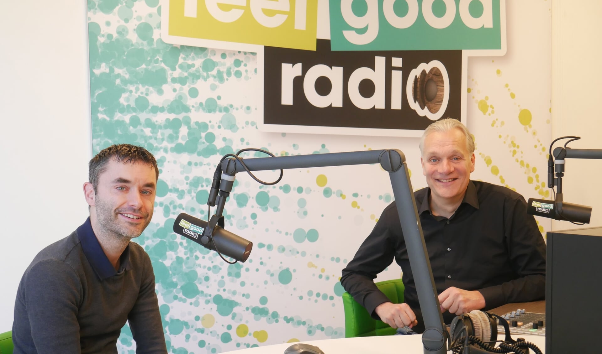 Joey Koeijvoets en Stephan Koot werken vanuit passie en enthousiasme voor Feel Good Radio.