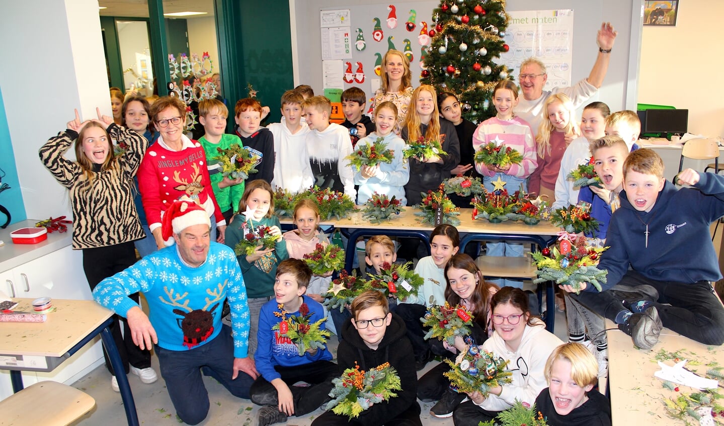 Tuinbouwbattle, de kersteditie, wordt enthousiast ontvangen op basisscholen, zoals de Immanuelschool in Boskoop