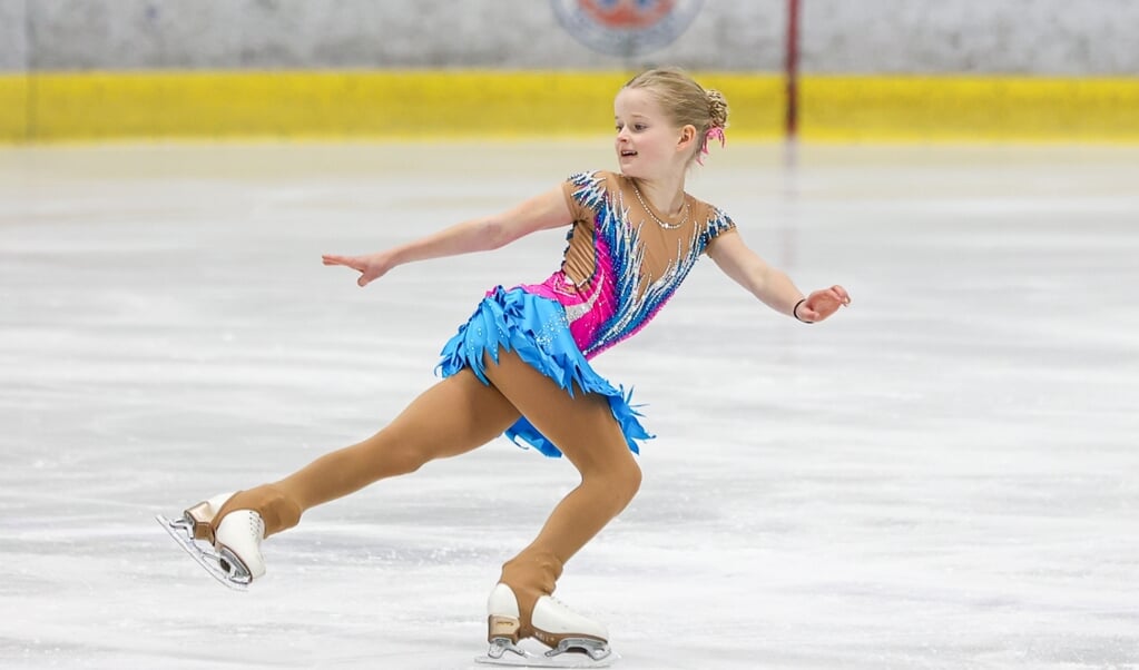 De elfjarige Summer Wijkhuizen behaalde zilver.