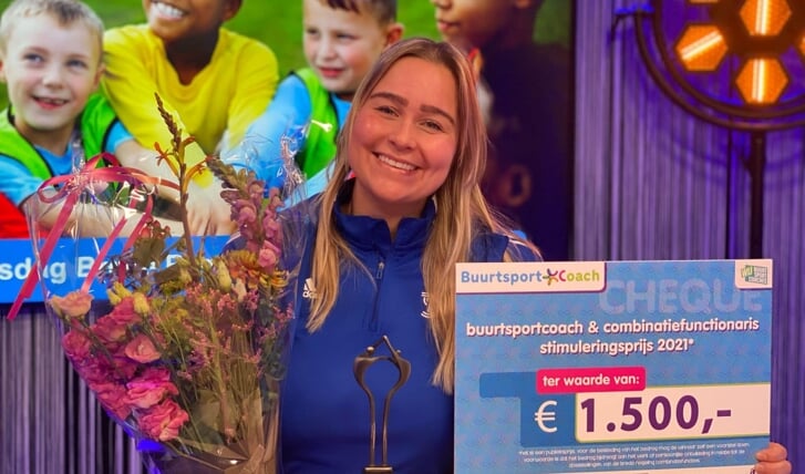 Rachel Plaggenburg uit Middenbeemster is uitgeroepen tot buurtsportcoach van het jaar.