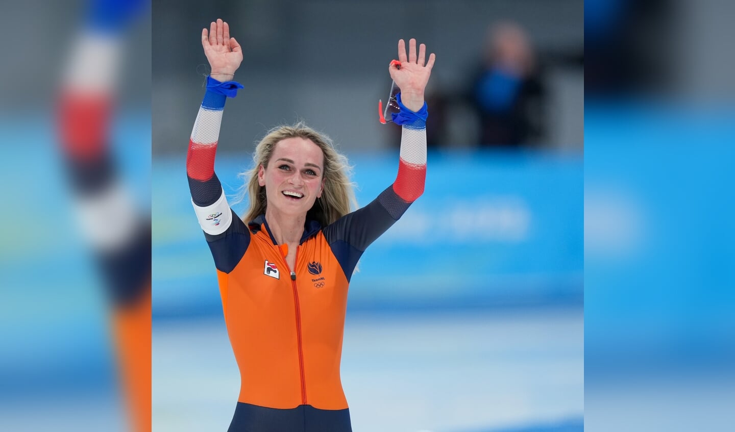 Irene Schouten is met twee gouden plakken nu al grootverdiener op de Spelen.