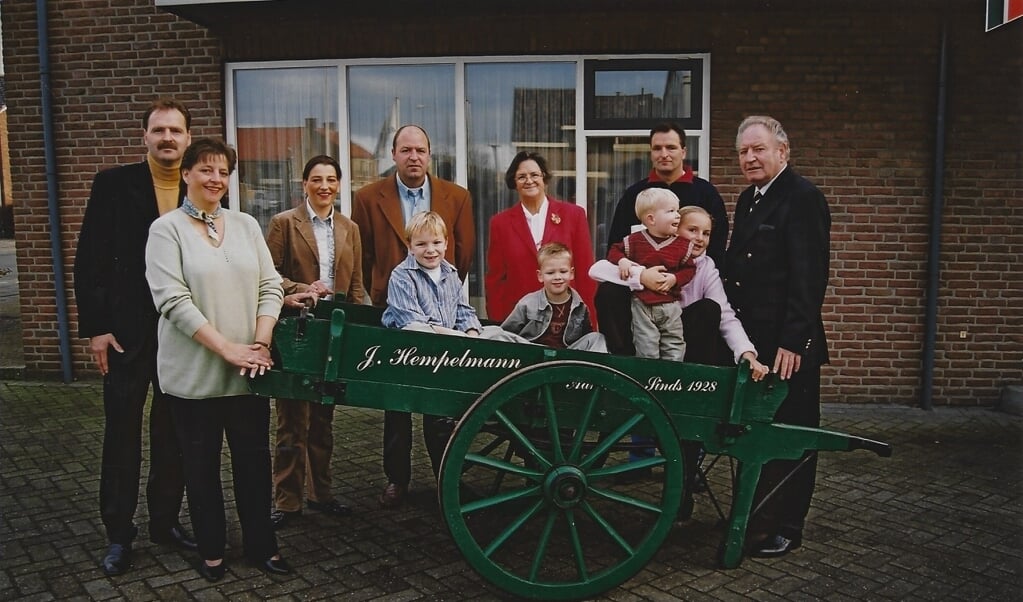 De familie Hempelmann in het najaar van 2002.