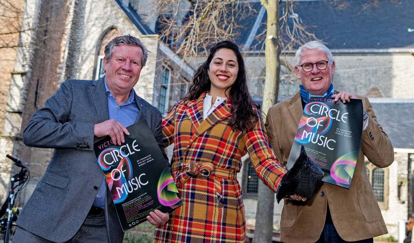 Niek Bolten, Mena Leila Kilani en Harry de Kuijt.