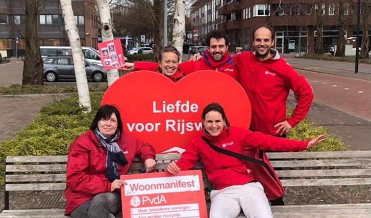 De PvdA Rijswijk ziet de toekomst zonnig in.