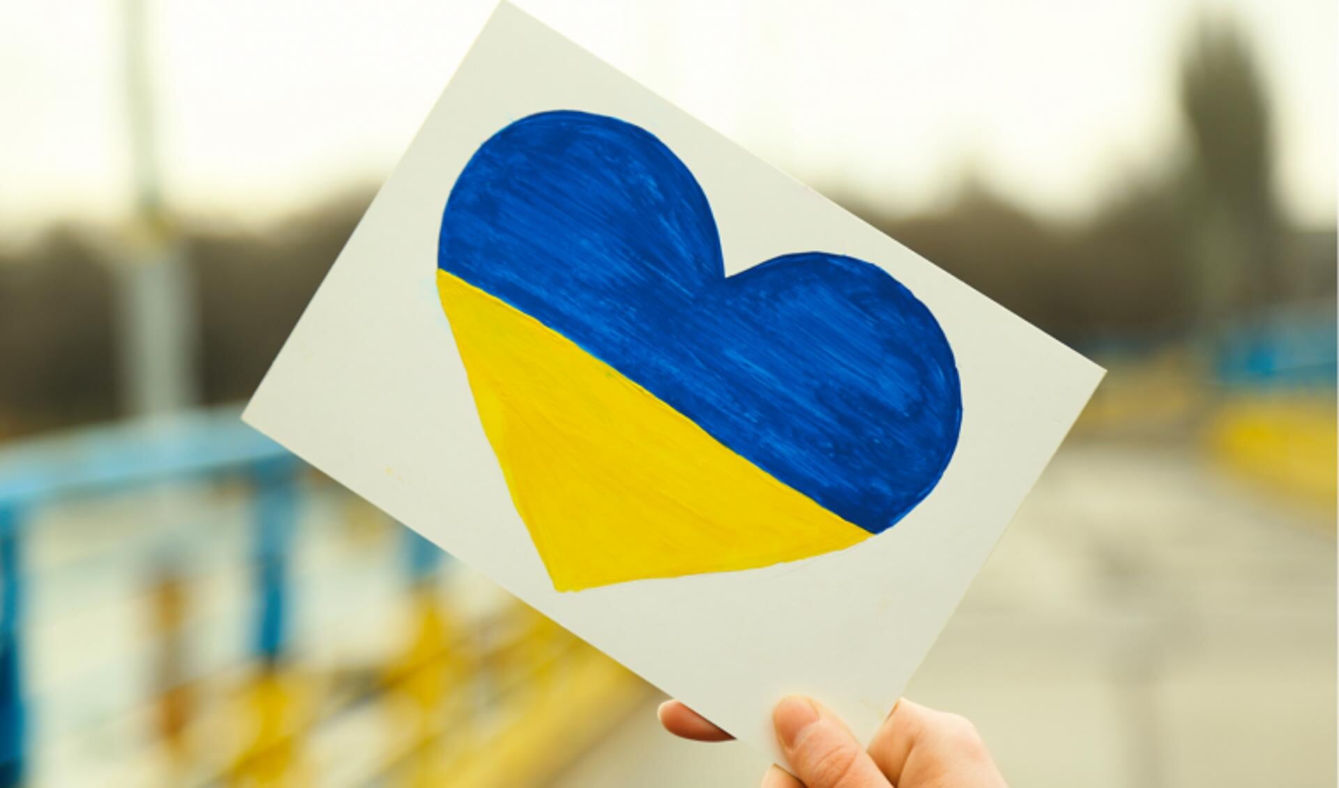 Steun voor Oekraïne. 