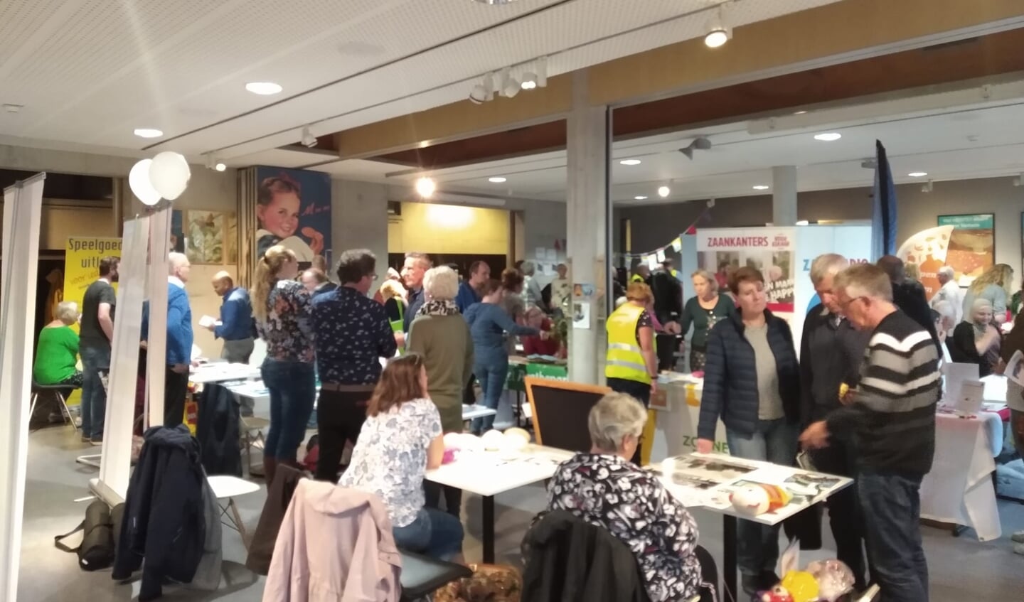 Kijkje op een eerder gehouden Vrijwilligersmarkt.